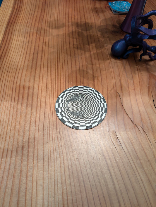 Optical illusion Hueforge