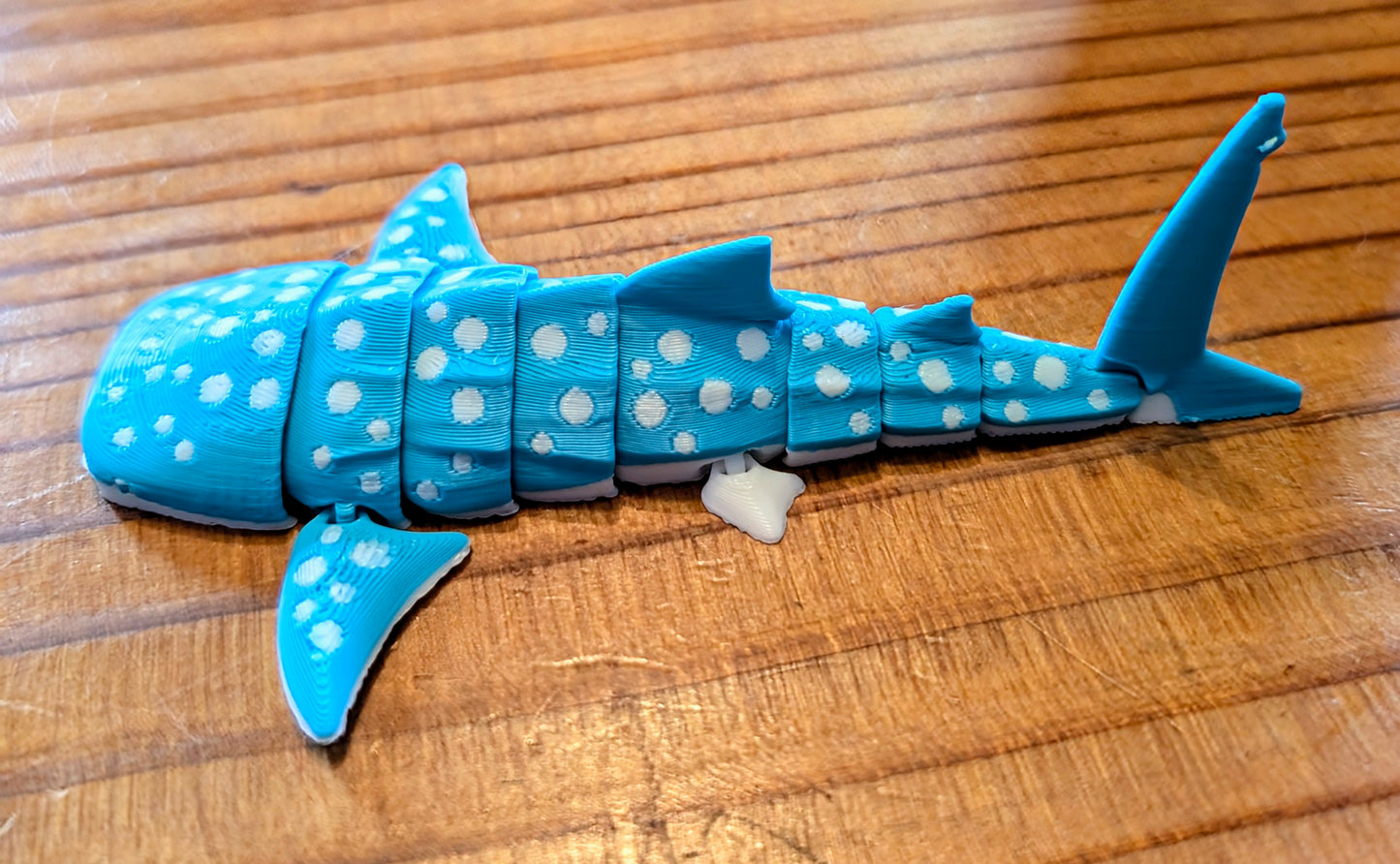 Realistic whale shark