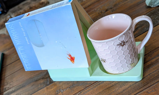 Book rest coaster