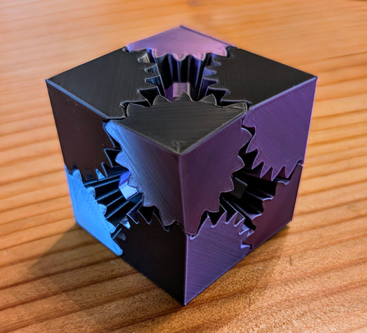 Fidget gear cube