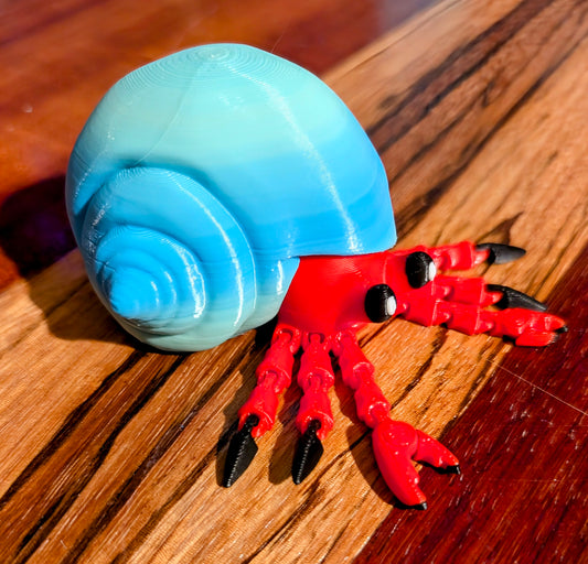Articulated hermit crabs